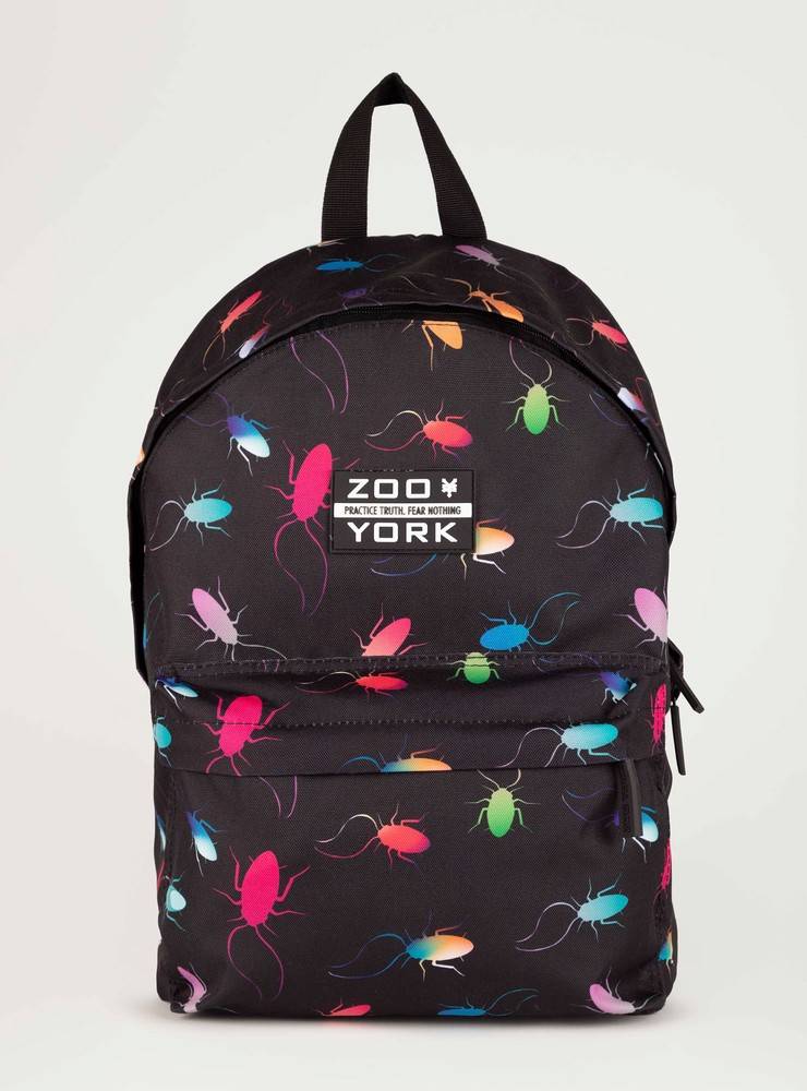 Zoo York Mochila escolar bts cucaracha negro 17l Delivery Near Me Order Online Uber Eats