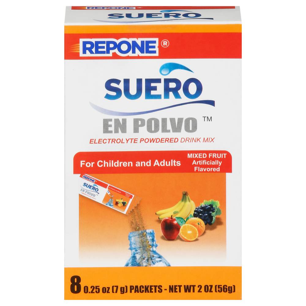 Repone Suero Mixed Fruit En Polvo (2 oz)