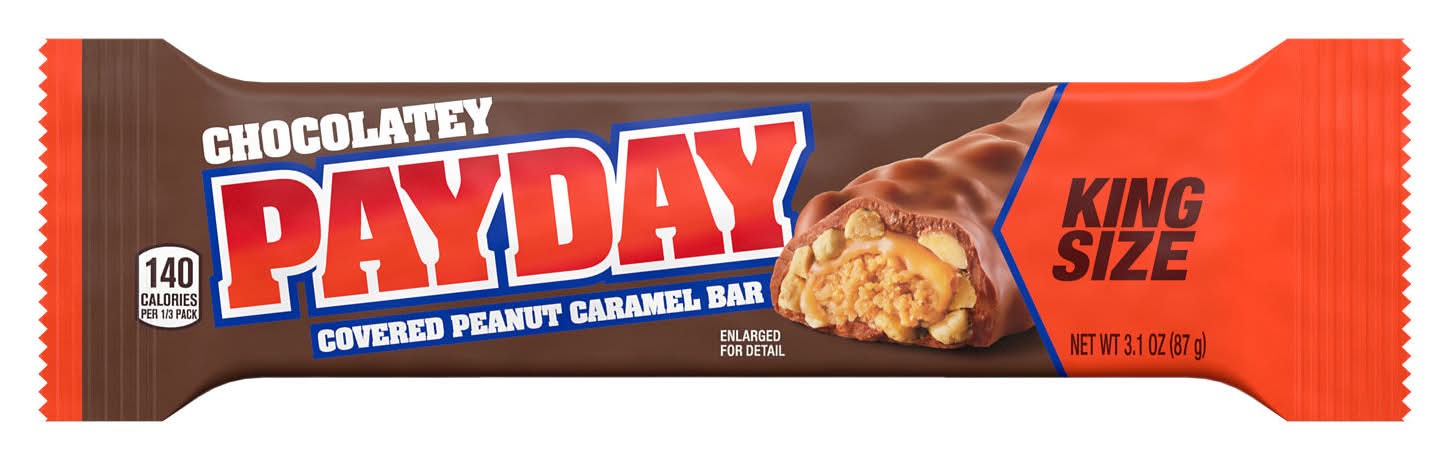 PayDay King Size Chocolatey Bar (3.1 oz)