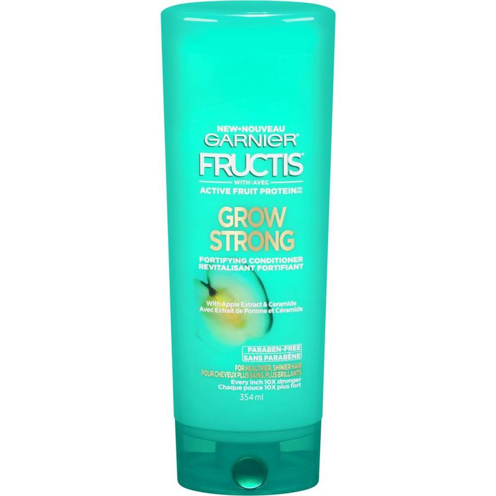 Garnier Grow Strong Fortifying Conditioner For Healthier, Shinier Hair (354 ml)