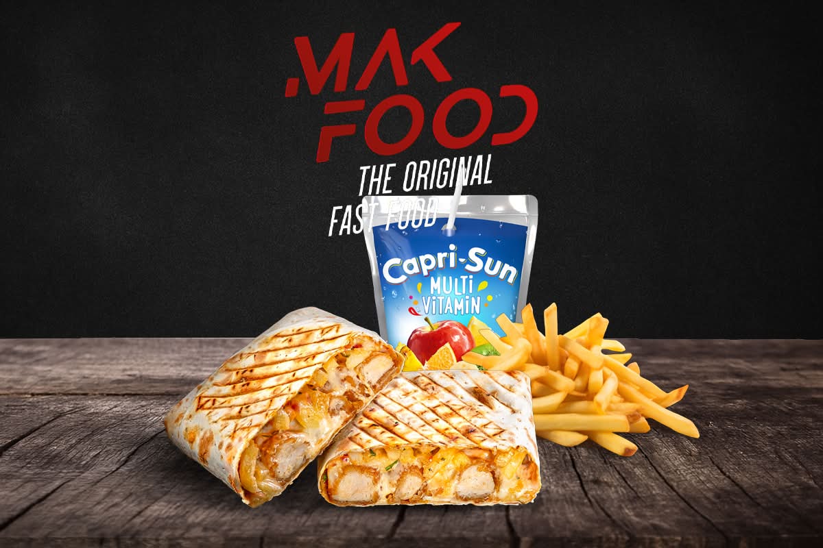 🌯 KIDS TACOS + CAPRI-SUN + FRITES BELGES