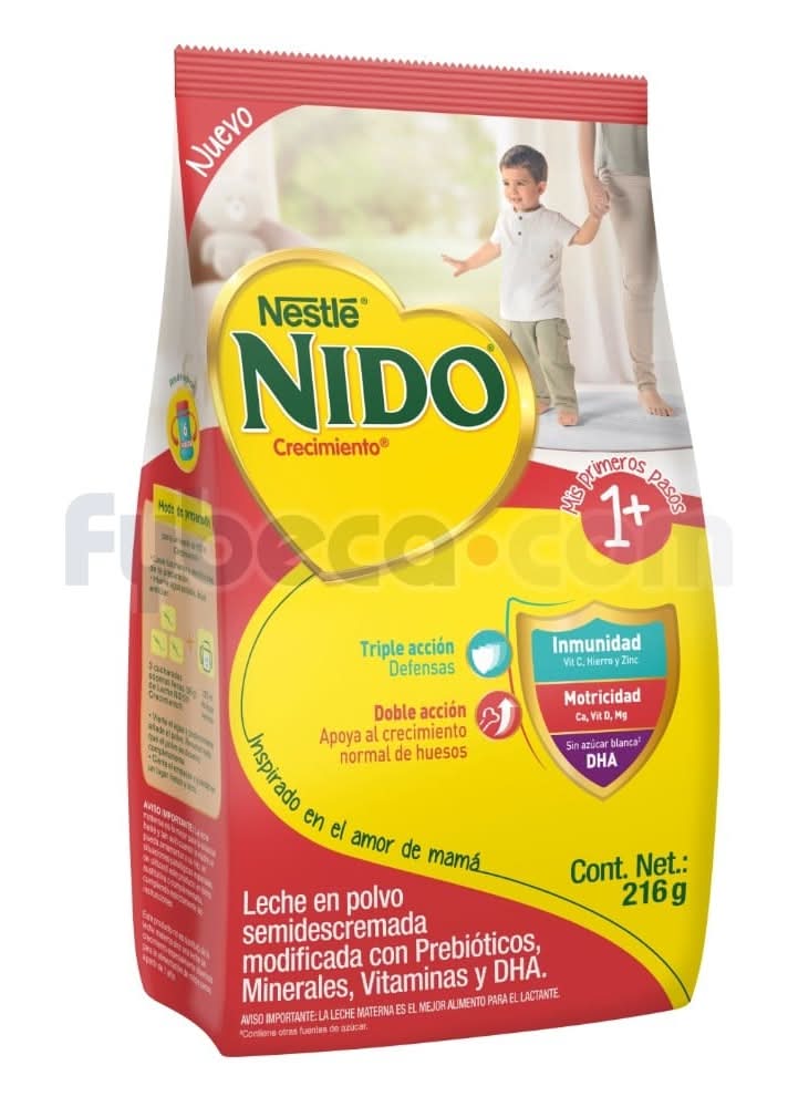 Nido 1 + Prebio 1 Dha Stand Pack 36X216G Ec