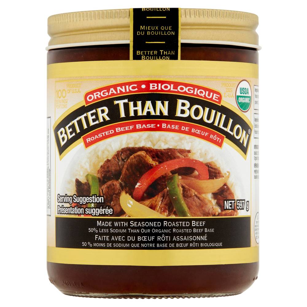 Better Than Bouillon Organic Roasted Beef Base