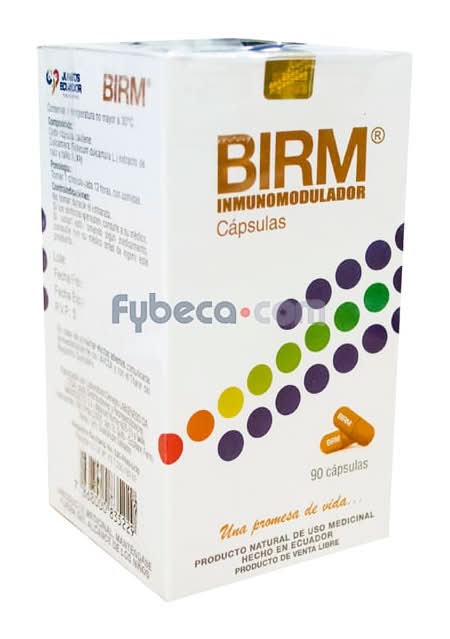 Birm Capsulas X 90