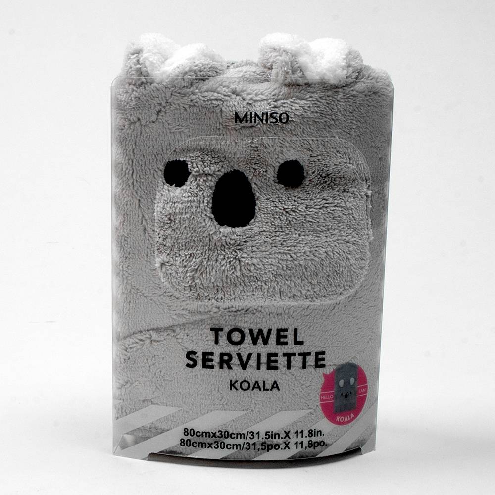 Miniso toalla de baño koala (1 pieza)