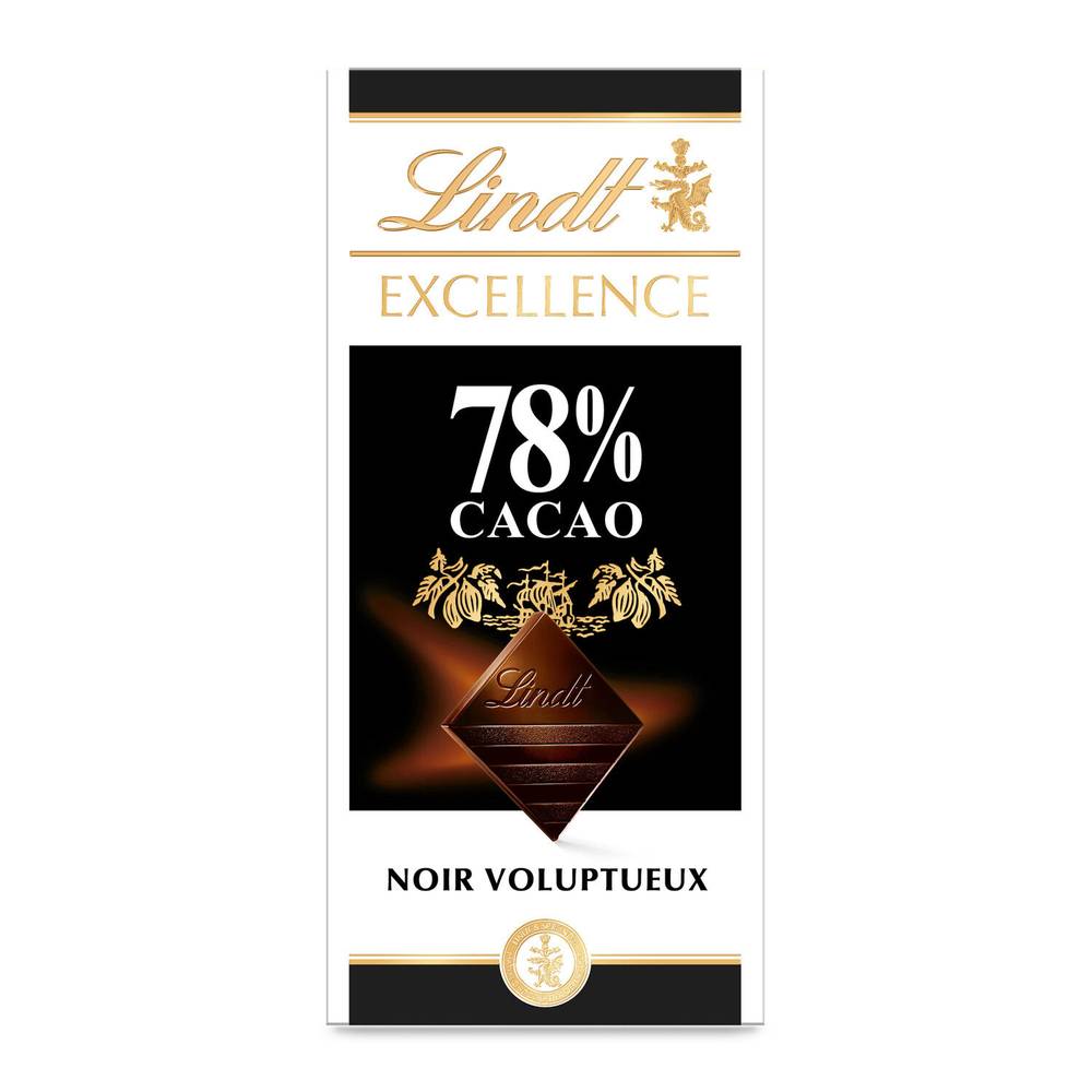 Lindt - Excellence chocolat noir 78% cacao