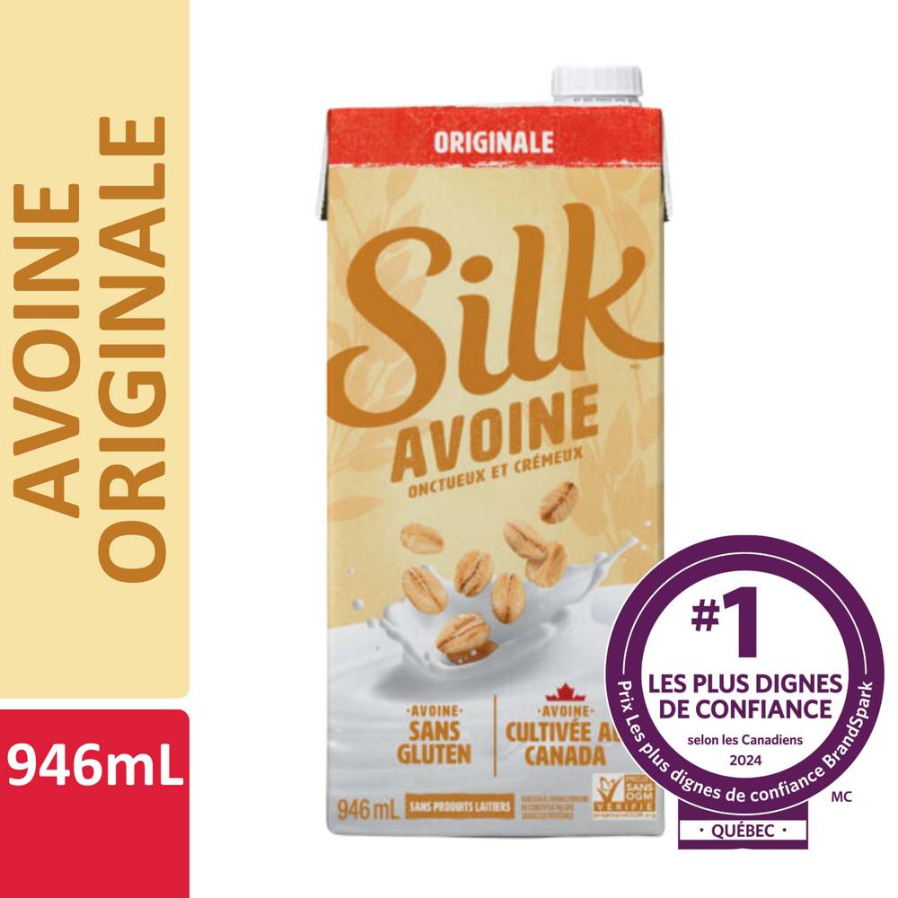 Silk Original Smooth & Creamy Oat Beverage (946 ml)
