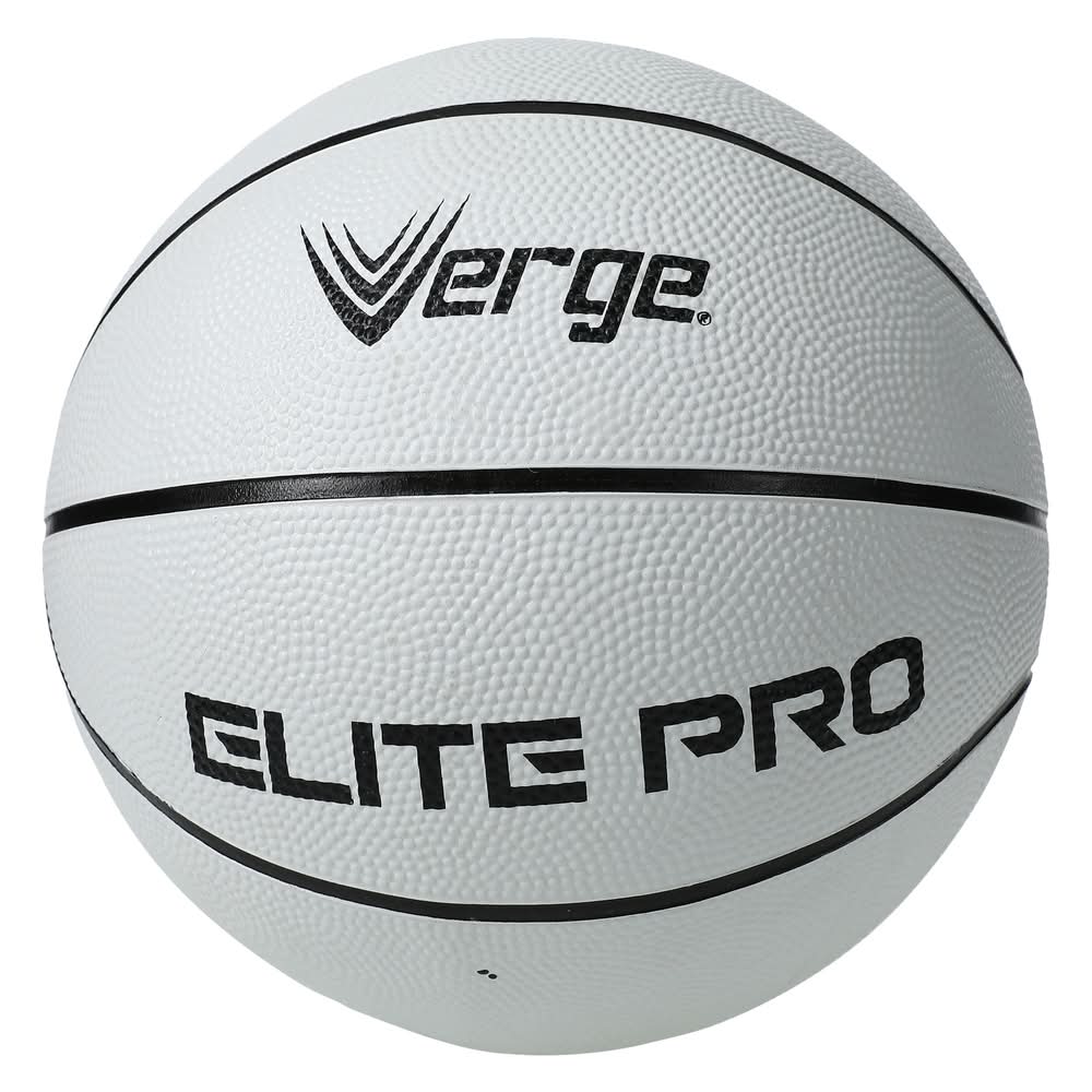 Verge®Nite-Storm Men's Official Size Basketball 29.5in White