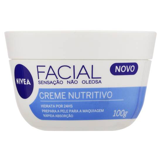 Nivea creme facial nutritivo 5 em 1 karité (100g)