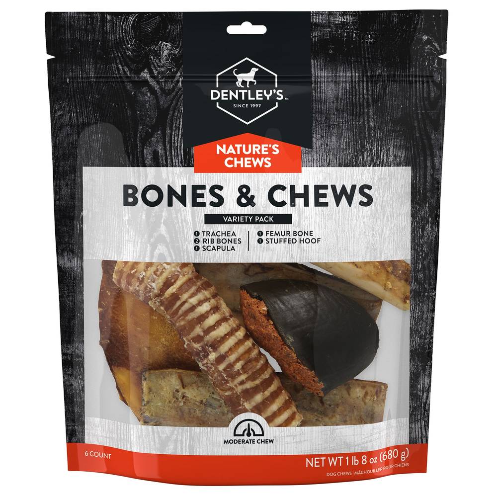 Dentley's Natural Bones & Chews Dog Food (large)