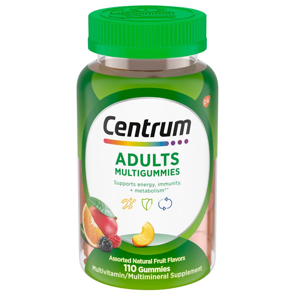 Centrum Fruit Flavors Multivitamin Multigummies (110 ct)