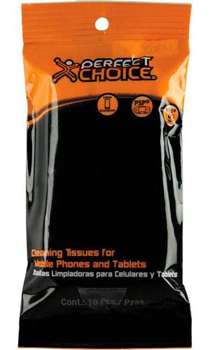 Perfect Choice · Toalla limpiadoras para electrónicos (50 g)