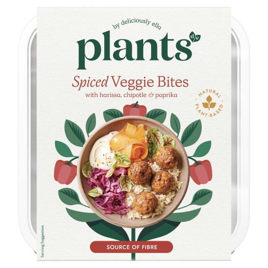 Plants By Deliciously Ella Spiced Veggie Bites