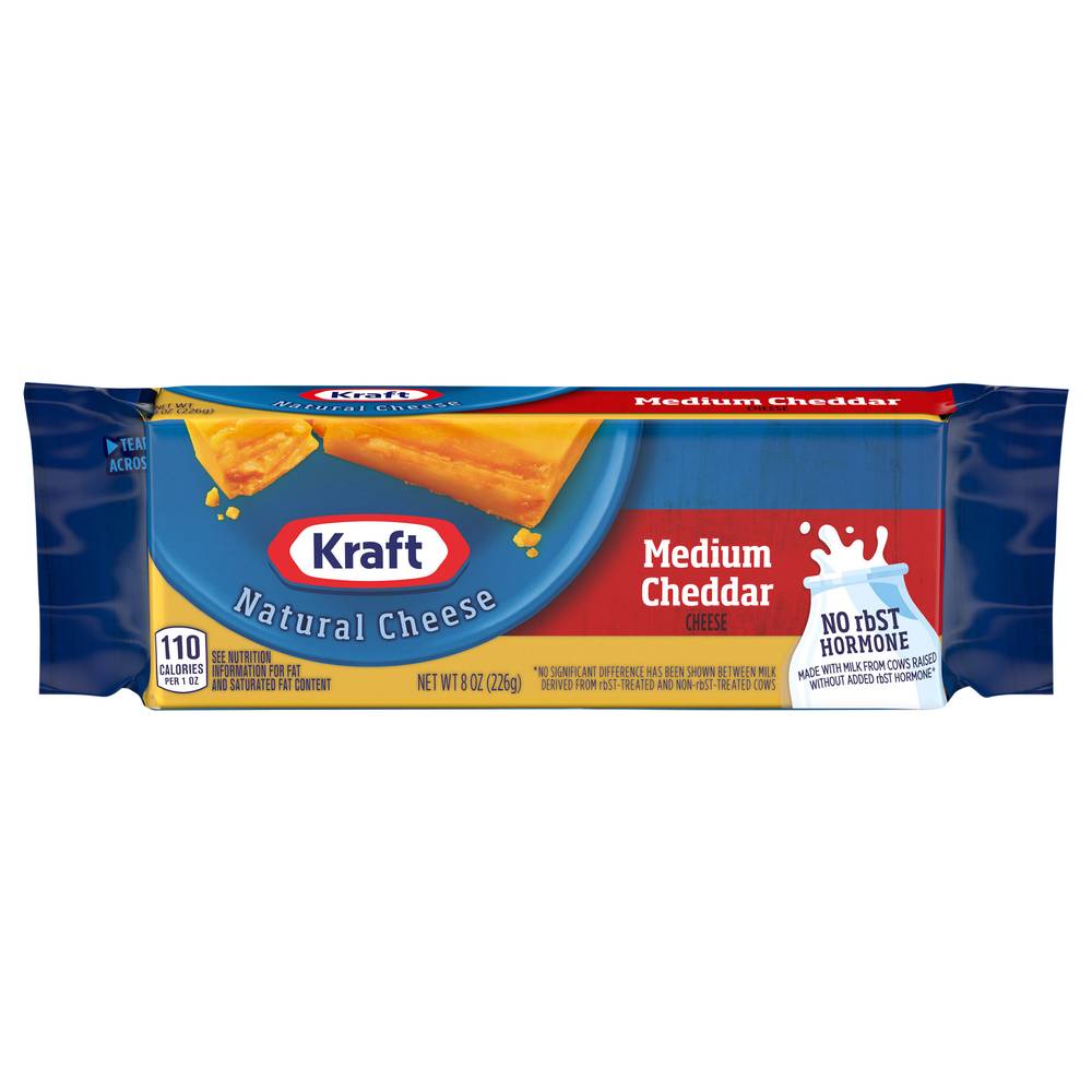 Kraft Medium Cheddar Cheese