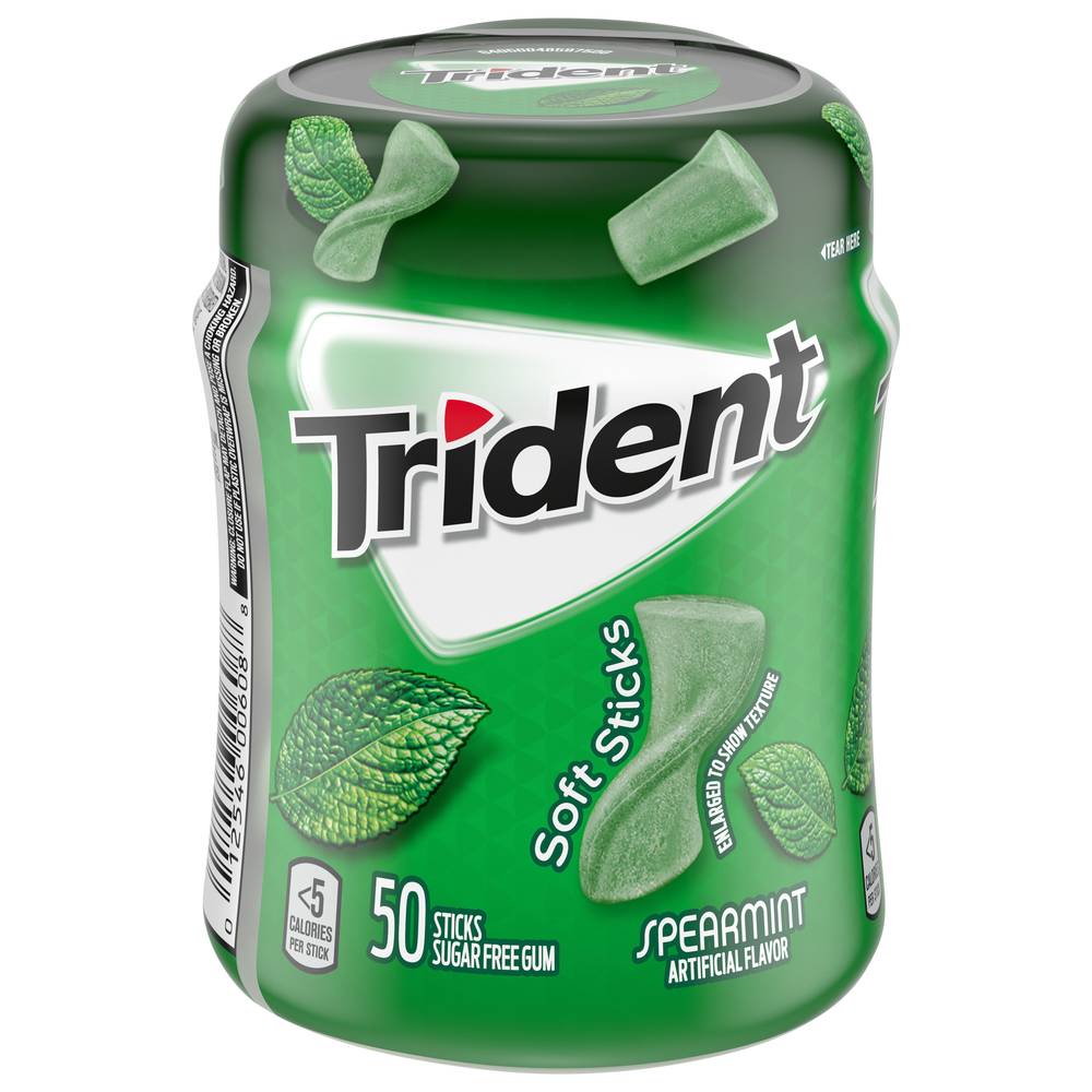 Trident Sugar-Free Spearmint Gum (50 ct)