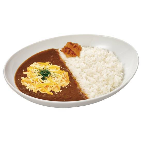 和風チーズカレー Japanese-Style Minced Chicken Curry w/ 4 Cheese