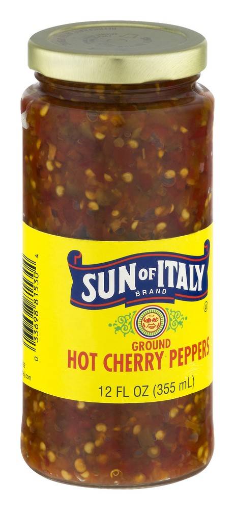 Sun Of Italy Ground Hot Cherry Peppers