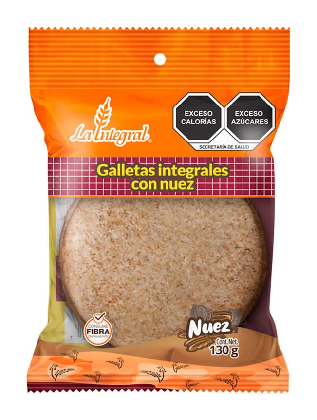 La integral · Galletas integrales de nuez (130 g)