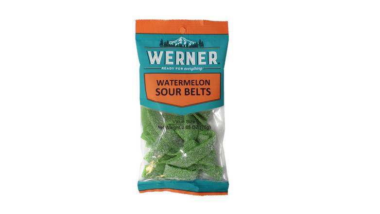 Werner Watermelon Sour Belts