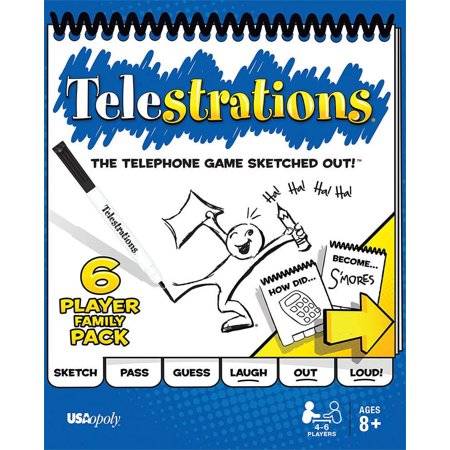 Usaopoly Telestrations Player Family pack