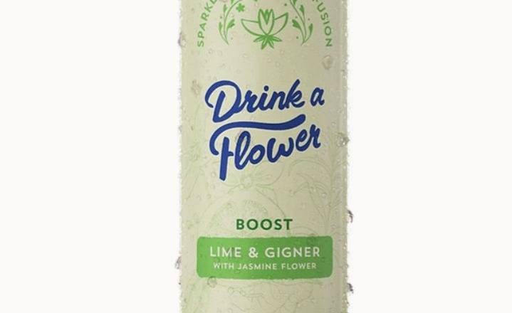 Drink a flower - Lime & Ginger