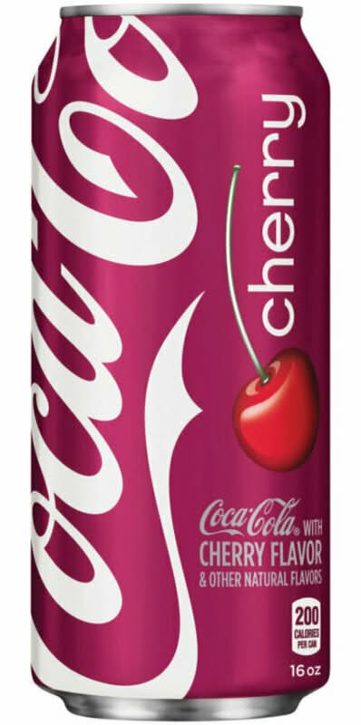 Coca-Cola Cherry Can 16oz