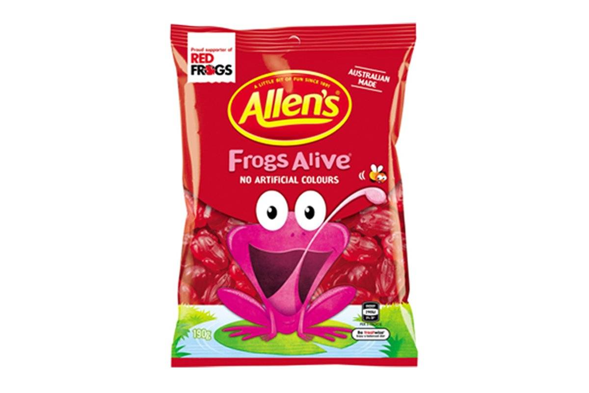 Allen's Frogs Alive 190g