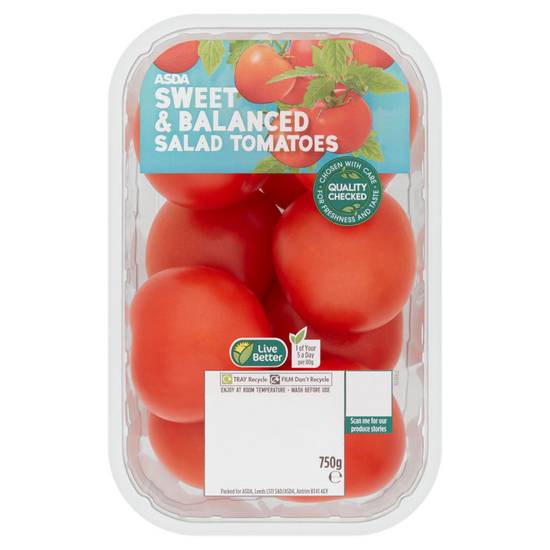 Asda Grower's Selection Salad Tomatoes 750g