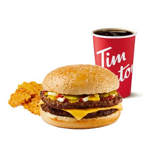 Tims® Double Cheeseburger Meal