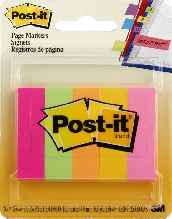 Post-It Page Markers (250 ct)