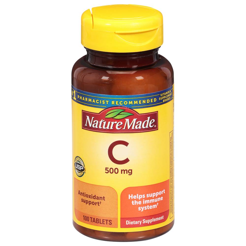 Nature Made 500 mg Caplets Vitamin C ( 100 ct )