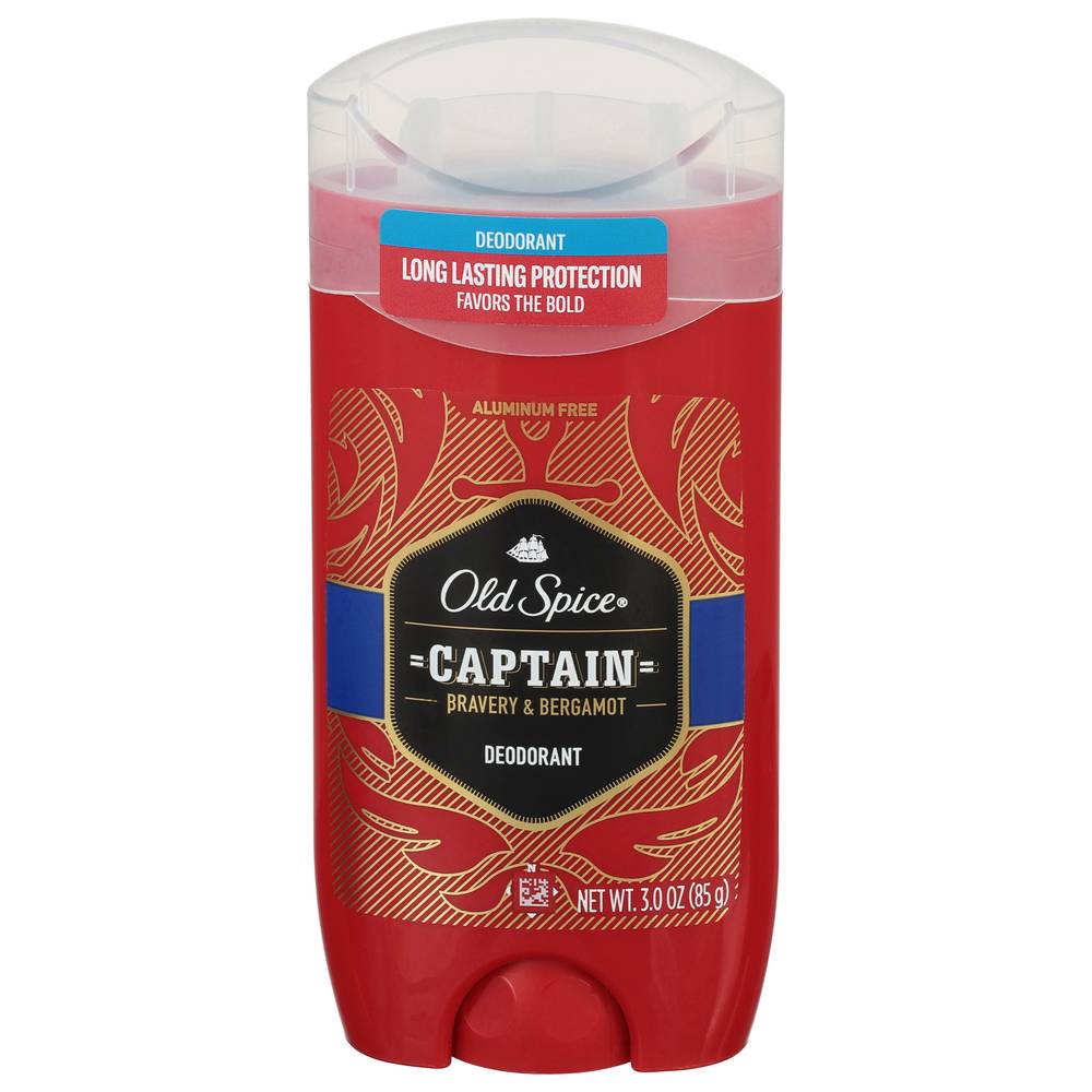 Old Spice Men Red Collection Captain Scent Deodorant