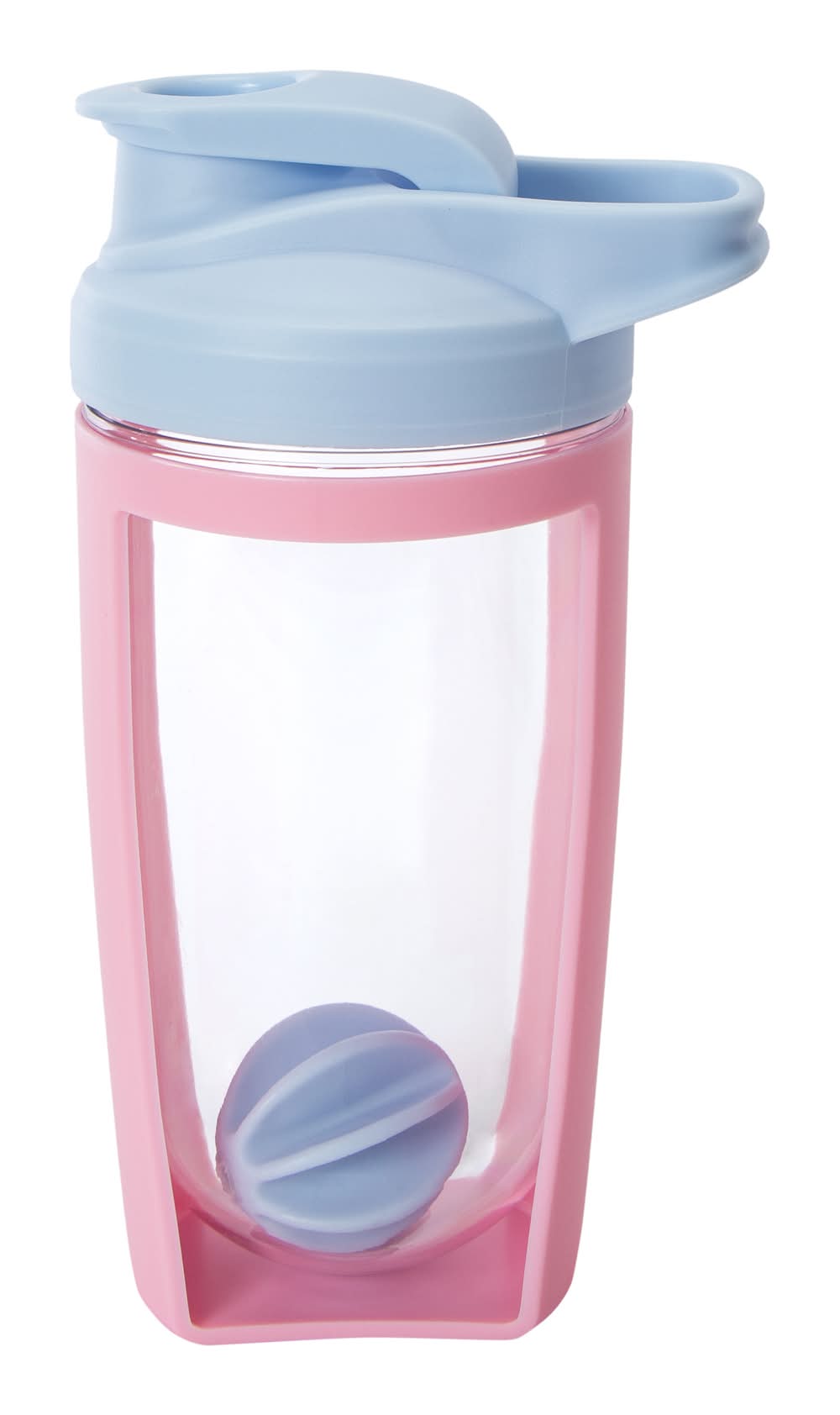 Elevated Protein Shaker Bottle 20oz Pink/Blue