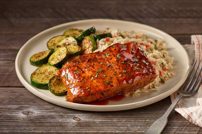Hickory Bourbon Salmon