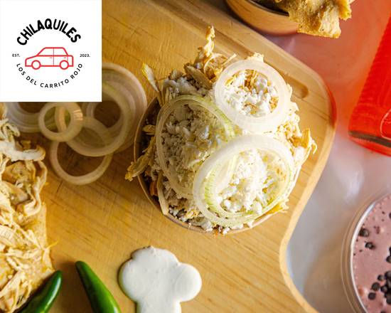 Chilaquiles "Los del carrito rojo"(Mexico City)