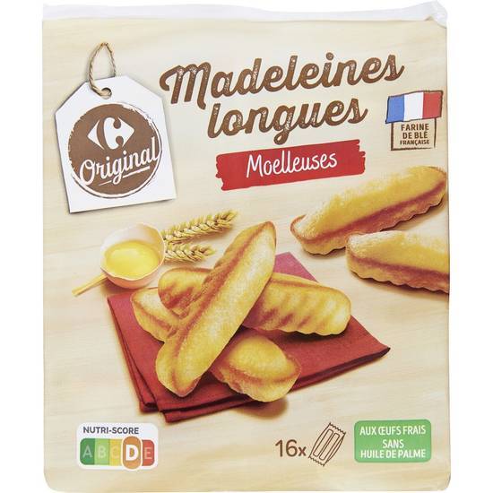 Carrefour Original - Madeleines longues
