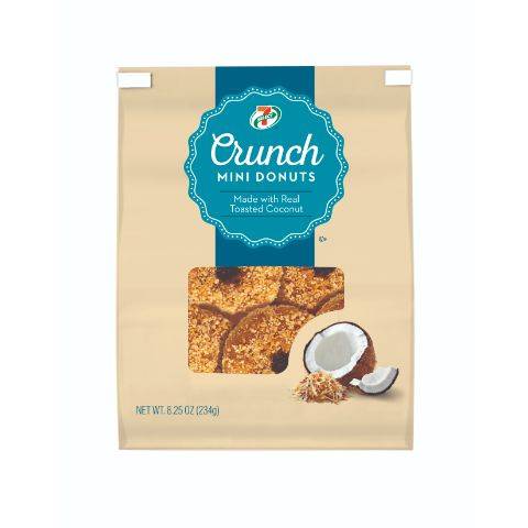 7-Select Mini Crunch Donut Bag, Coconut (8.25 oz)