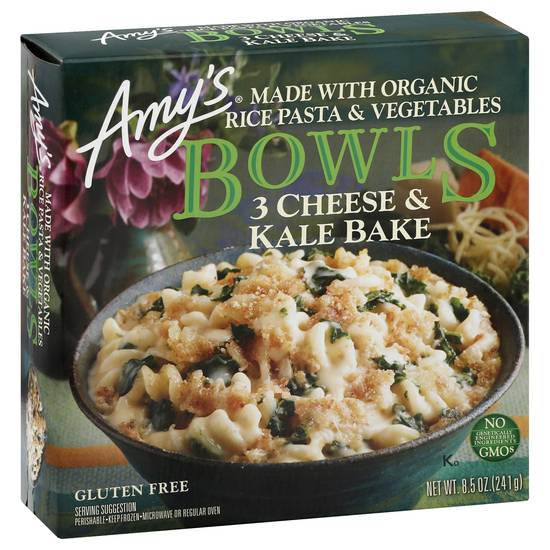Amy's 3 Cheese & Kale Bake Bowls
