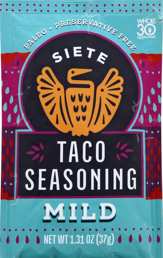 Siete Foods Mild Taco Seasoning (1.3 oz)