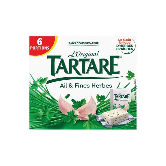 Fromage ail et fines herbes Tartare x 6