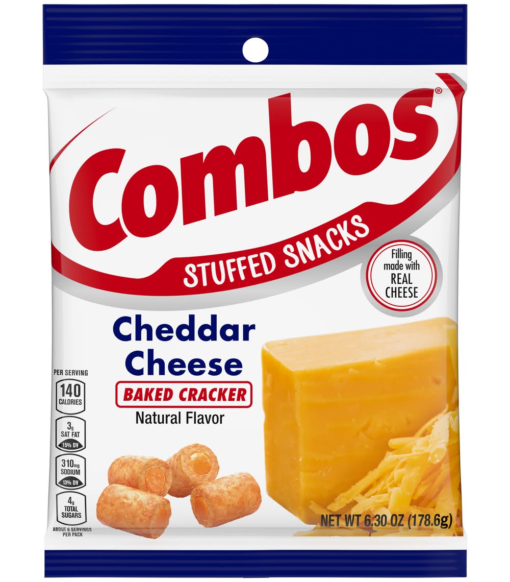 Combos Cheddar Cheese Cracker Baked Snacks (6.3 oz)