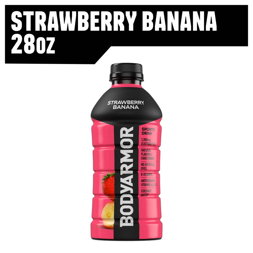 BODYARMOR Superior Hydration Drink, Strawberry-Banana (28 fl oz)