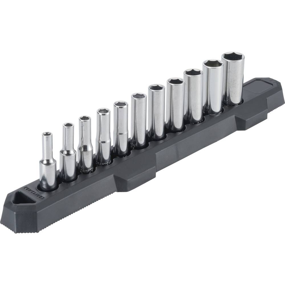 CRAFTSMAN 1/4-in Drive Standard (SAE) Deep Socket Set (11-Pieces) | CMMT12050