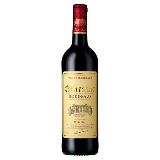 Blaissac Aop Vin Rouge Bordeaux 75cl