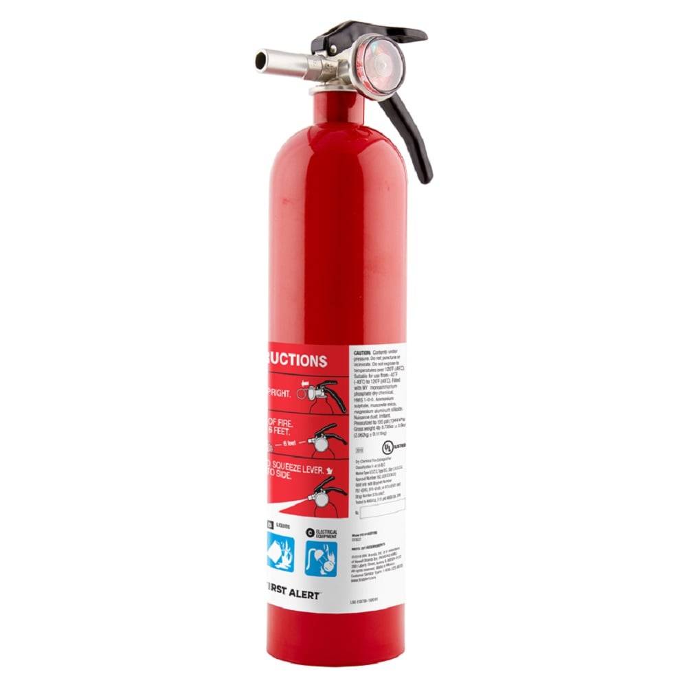 First Alert 1-A:10-B:C Residential Rechargeable Fire Extinguisher | HOME1