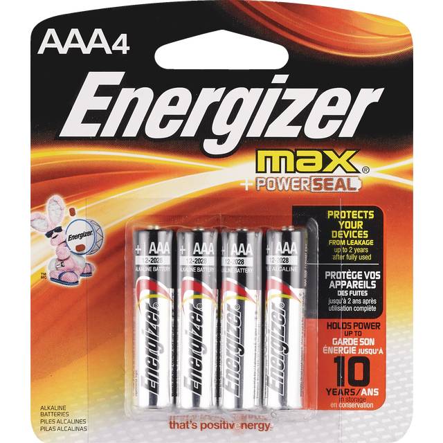 Energizer Max Alkaline Batteries Aaa