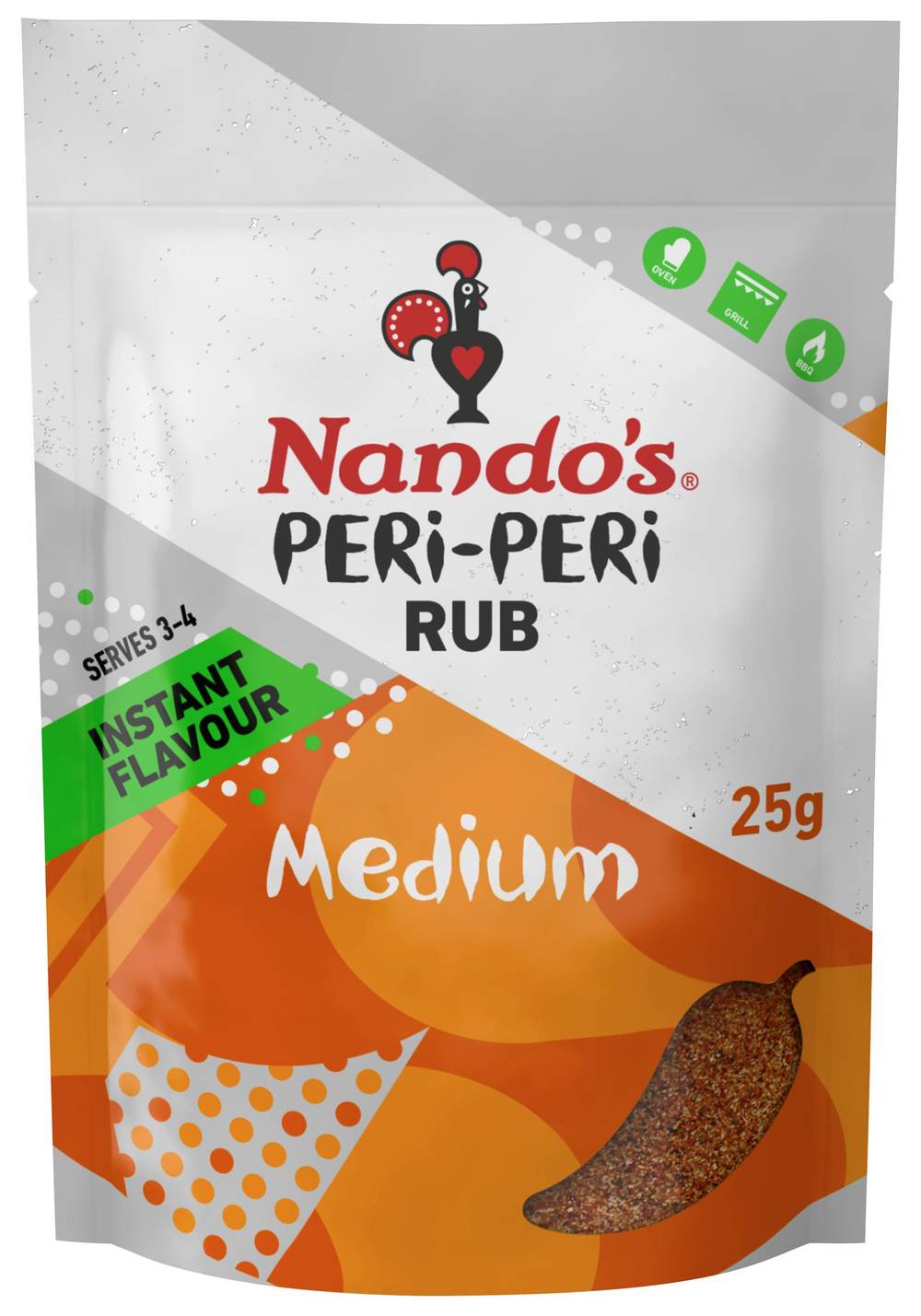 Nando's Medium Peri-Peri Rub (25g)