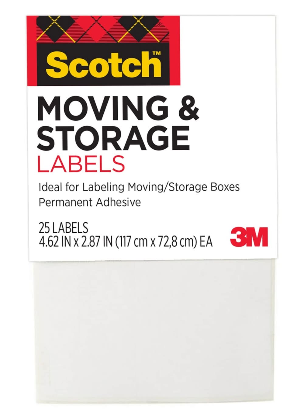 Scotch Moving and Storage Labels