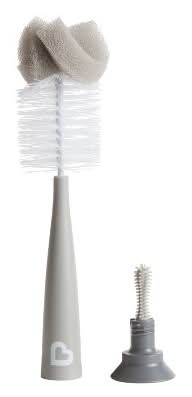 Munchkin Sponge Bottle Brush, Gray