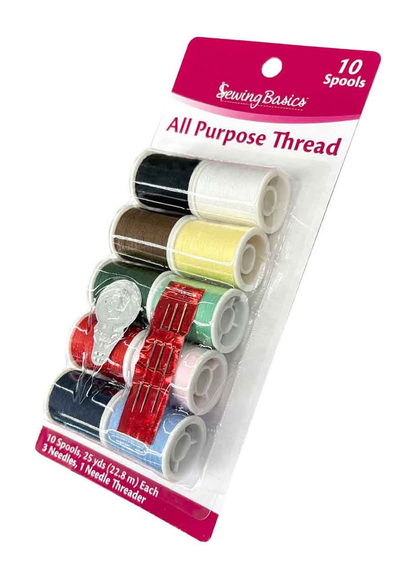 Sewing Basics All Purpose Thread Sewing Kit 10 Ct